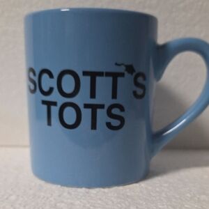Scott's Tots Blue Ceramic Mug The Office